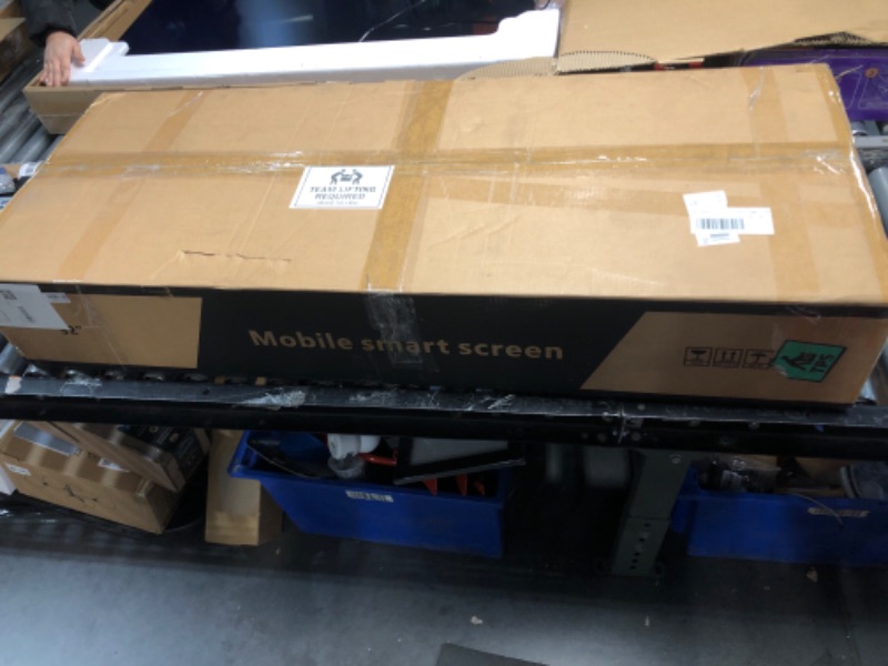 Photo 1 of NON-REFUNDABLE***PARTS ONLY****

ApoloSign 32-Inch Portable Monitor, 4K UHD Rolling TV on Wheels with Rotatable Touch Screen, Android 13 OS, 8G +256G Storage, Built-in Battery, Full Swivel Rotation, Voice Remote