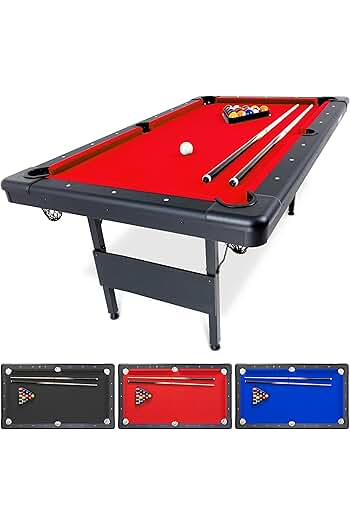 Photo 1 of *** TRUCK/TRAILER PICKUP ONLY***GoSports 6, 7, or 8 ft Billiards Table - Portable Pool Table - Includes Full Set of Balls