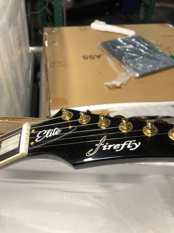 Photo 9 of **ALL BLACK COLOR-DIFFERENT COLOR- ALL BLACK SEE PHOTOS**
Firefly FFLX Solid Body Electric Guitar,Mahogany Guitar body,Stainless steel and ball end frets,rosewood fretboard(Black Color)