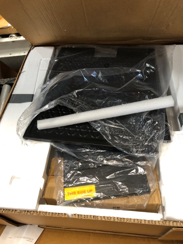 Photo 1 of Ciays Propane Fire Pit, 28 inch Fire Pit Table with Two Cup Holders, 50,000 BTU Steel Gas Fire Pit with Pulse Ignition System, Perfect for Patio, Garden & Backyard Gatherings, CIFPT11B, Black