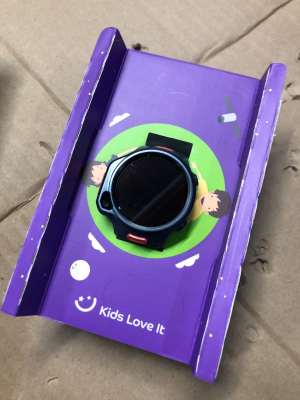 Photo 1 of myFirst Fone R2 Kids Smartwatch with eSIM Video Calls Messaging Real-Time GPS Tracking SOS Button Safety Alerts Music Player Ages 5-12, for USA & Canada Gift for Boys & Girls (Mixed Berries)