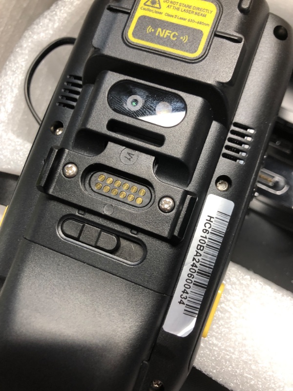 Photo 1 of Tera Pro Android Barcode Scanner: 37 Keys Zebra SE4750MR Scan-Range 13FT Qualcomm CPU 6700mAh with Hot-swap Android 11 1D 2D QR Handheld PDA Charging Cradle Pistol Grip 4G BT 5.0 Wi-Fi GPS P161