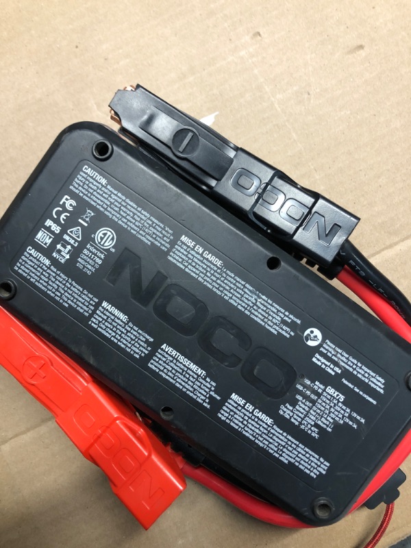 Photo 4 of ***DOES NOT FUNCTION/ PARTS ONLY***

NOCO Boost X 2500-Amp 12V Jump Starter