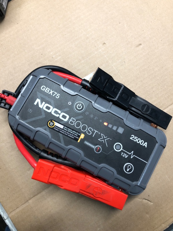 Photo 3 of ***DOES NOT FUNCTION/ PARTS ONLY***

NOCO Boost X 2500-Amp 12V Jump Starter