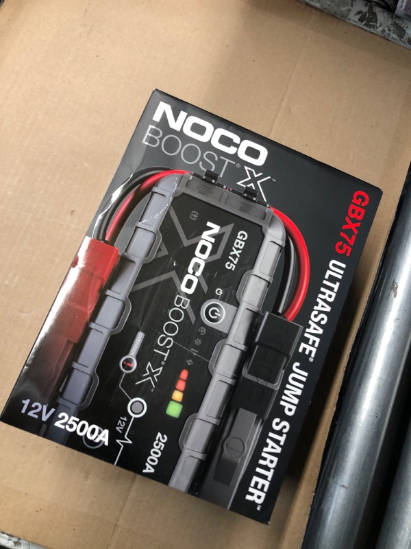 Photo 2 of ***DOES NOT FUNCTION/ PARTS ONLY***

NOCO Boost X 2500-Amp 12V Jump Starter