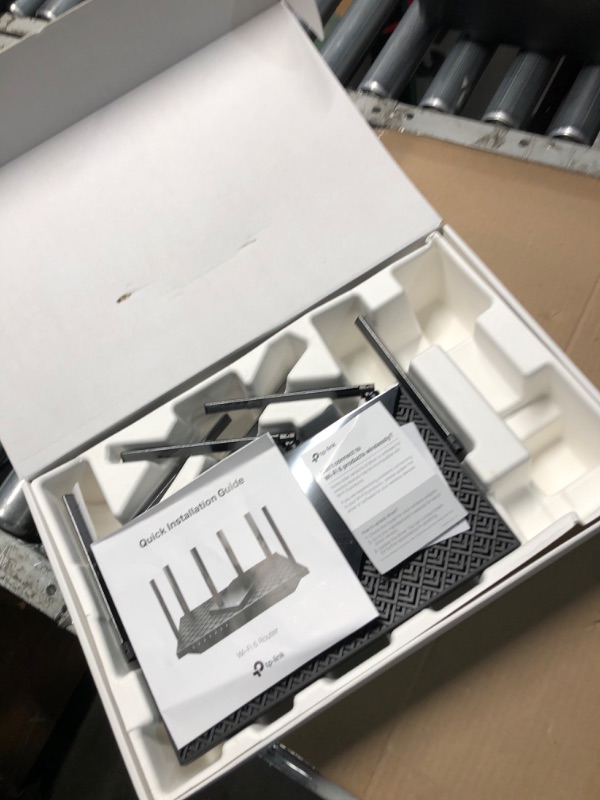 Photo 1 of **MISSING POWER CABLE***
TP-Link Archer AX73 AX5400 Wireless Dual-Band Gigabit Router