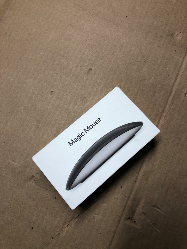 Photo 4 of (MISSING CHARGER) Apple - Magic Mouse (Lightning Port) - Black