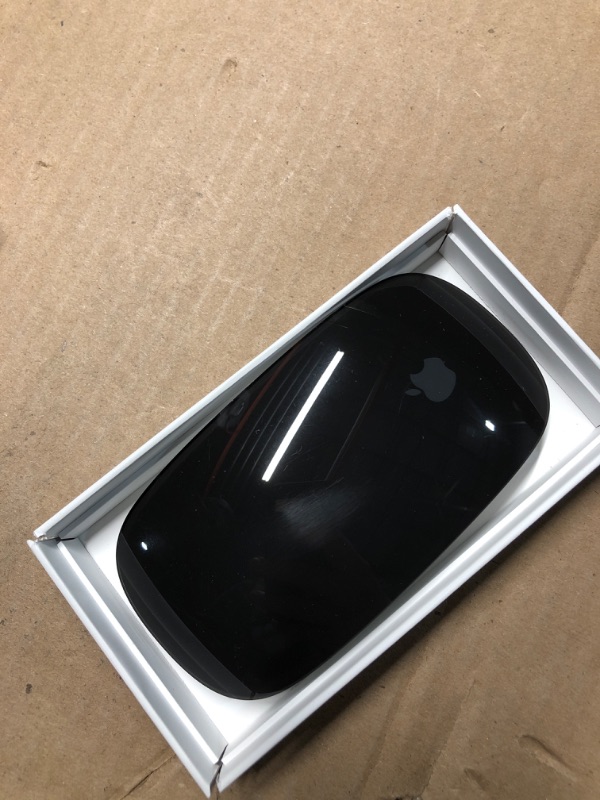 Photo 2 of (MISSING CHARGER) Apple - Magic Mouse (Lightning Port) - Black