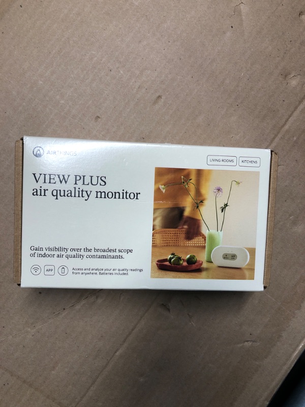 Photo 2 of **Factory Sealed**
Airthings 2960 View Plus - Radon and Air Quality Monitor (PM