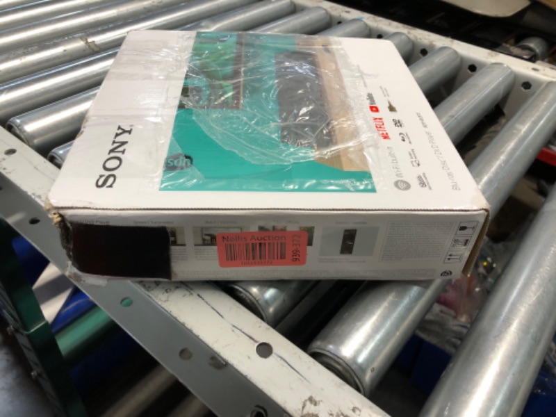Photo 1 of **SPARE PARTS ONLY, NONREFUNABLE****PLAYER ONLY, NO CORDS**Sony - Streaming Blu-ray Disc player with Built-In Wi-Fi and HDMI cable - Black