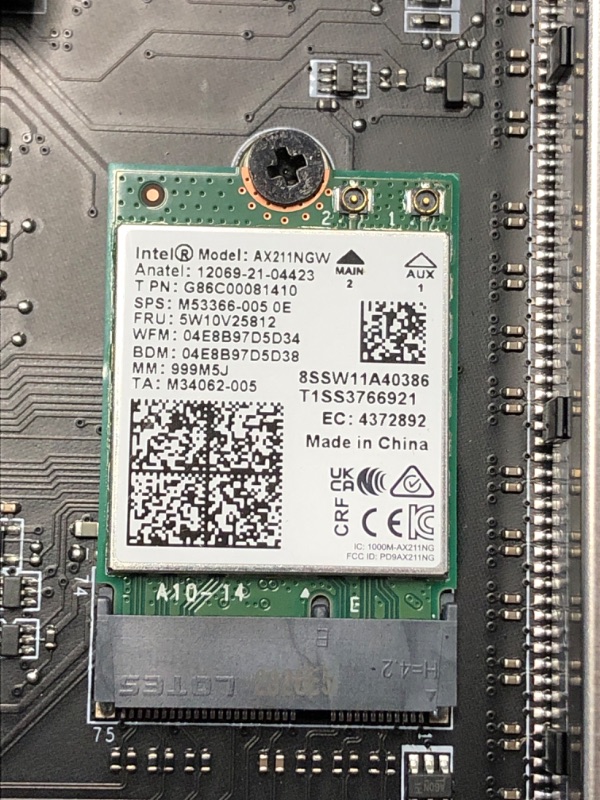 Photo 1 of ***NONREFUNDABLE - MAJOR DAMAGE - PARTS ONLY - SEE COMMENTS***
MSI PRO Z790-S WiFi ProSeries Motherboard (Supports 12th/13th/14th Gen Intel Processors, LGA 1700, DDR5, PCIe 5.0, M.2, 2.5Gbps LAN, USB 3.2 Gen2, HDMI/DP, Wi-Fi 6E, Bluetooth 5.3, ATX)