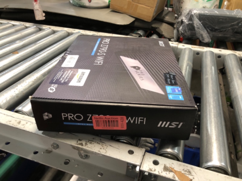 Photo 1 of ***NONREFUNDABLE - MAJOR DAMAGE - PARTS ONLY - SEE COMMENTS***
MSI PRO Z790-S WiFi ProSeries Motherboard (Supports 12th/13th/14th Gen Intel Processors, LGA 1700, DDR5, PCIe 5.0, M.2, 2.5Gbps LAN, USB 3.2 Gen2, HDMI/DP, Wi-Fi 6E, Bluetooth 5.3, ATX)