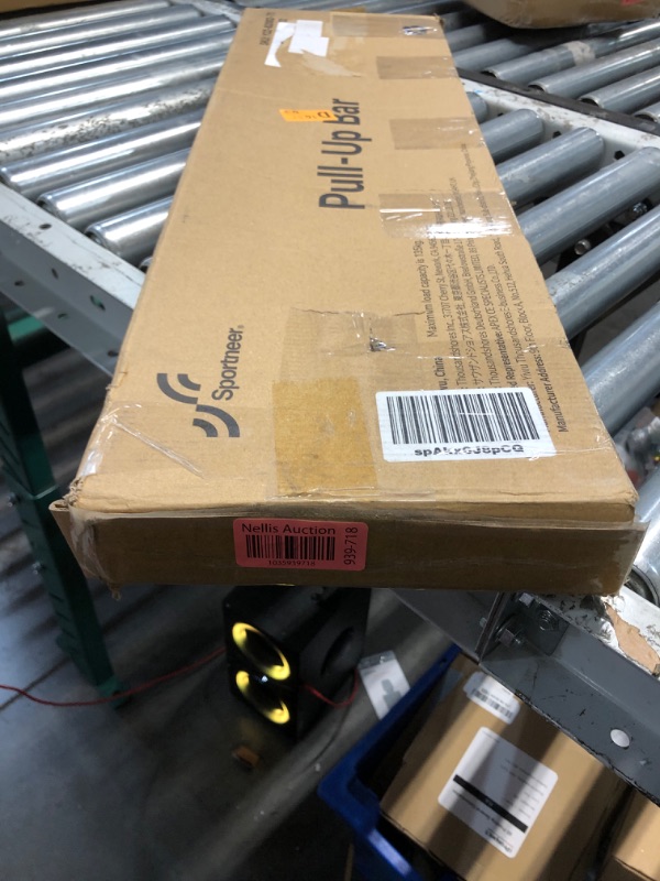 Photo 1 of Sportneer Pull Up Bar: Adjustable Width Locking Mechanism Chin up Bar without Screws - Strength Training Pull-up Bar for Doorway with Non-slip Comfort for Home Gym Upper Body Workout