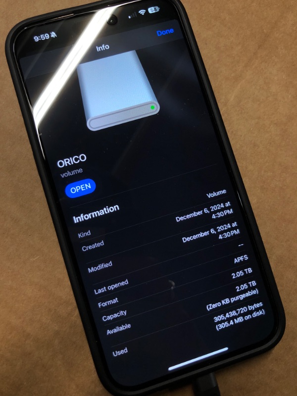 Photo 1 of ORICO 2 TB Magnetic External SSD, 4K ProRes HDR Record and Store, 2000MB/s Stable Transmission and Storage, Portable Solid State Drive, Compatible with Smartphone, Tablet, Computer - A20PLUS