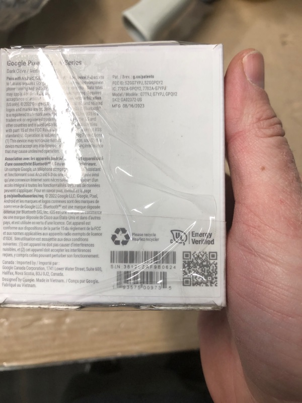 Photo 5 of (POWER TESTED) Google Pixel Buds A-Series - Wireless Earbuds - Headphones with Bluetooth - Compatible with Android - Dark Olive