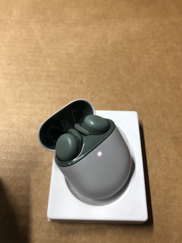 Photo 2 of (POWER TESTED) Google Pixel Buds A-Series - Wireless Earbuds - Headphones with Bluetooth - Compatible with Android - Dark Olive