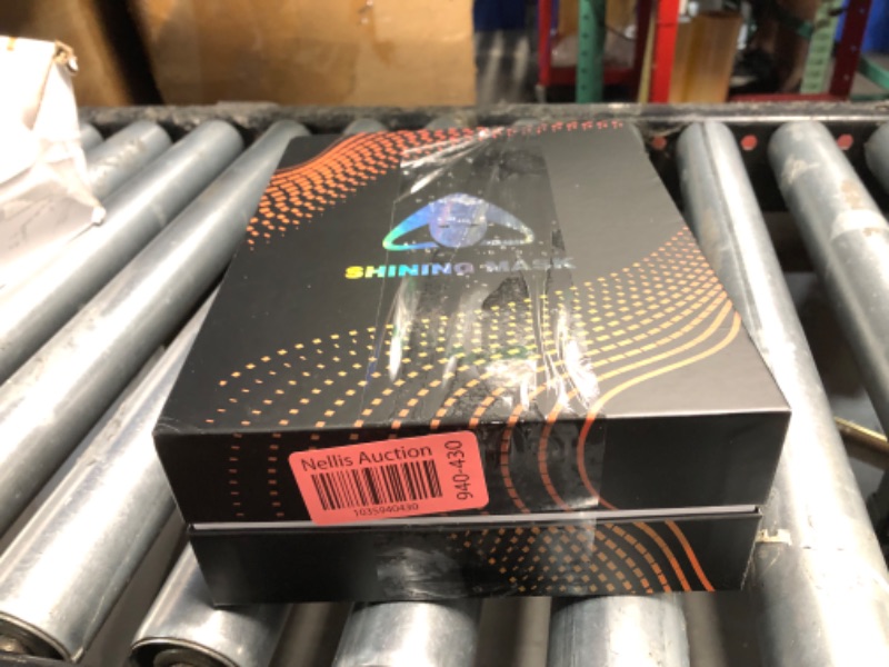 Photo 1 of BAISEMAIN LED Face Mask 3600 Leds LED Transforming Face Mask LED Lighted Face Transforming Mask Costume Cosplay Party