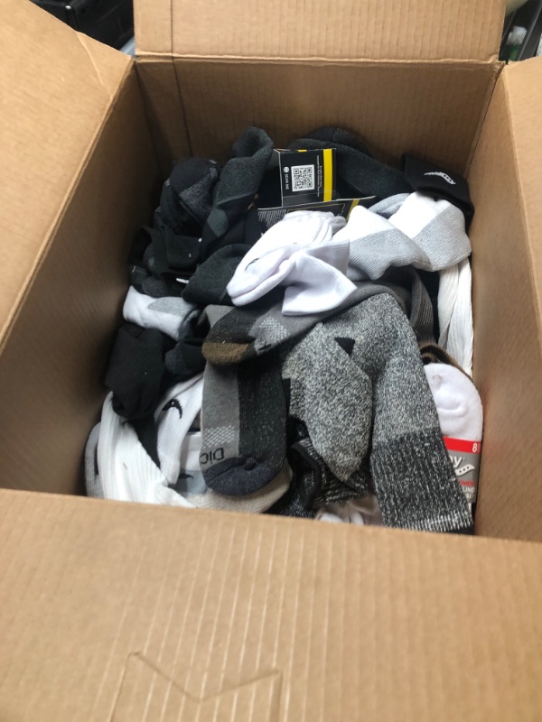 Photo 1 of (NON REFUNDABLE) box of socks 