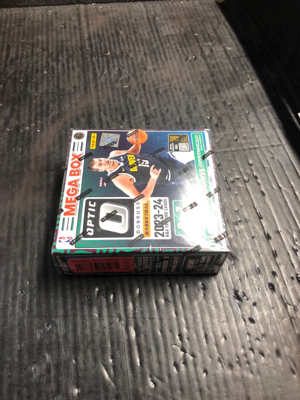 Photo 2 of **NON-REFUNDABLE, COLLECTER CARDS*** MISSING CARDS**
2023-24 Panini Donruss Optic Basketball Mega Box (56 Cards/Box) Hyper Parallels Sealed