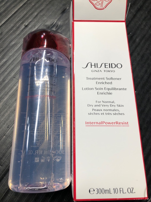 Photo 2 of ***NON REFUNDABLE***
Shiseido Treatment Softener Enriched - 300 mL - Smoothing, Hydrating Softener for Plump, Moisturized Skin - For Normal, Dry & Very Dry Skin