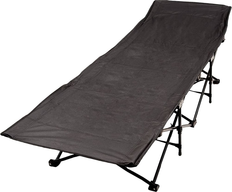 Photo 1 of ***STOCK PHOTO REFERENCE ONLY***
Folding Camping or Hunting Cot Black
PREVIOUSLY OPENED, APPEARS NEW** 