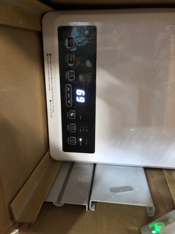 Photo 2 of ***ITEM TESTED FOR POWER, UNABLE TO TEST FURTHER***
Acekool 8000BTU Portable Air Conditioner, Portable AC Unit with Remote Control, Energy-Efficient Cooling for 350 Sq.ft Spaces, 3-In-1 Cool, Fan, Dehumidify Modes, Portable AC for bedroom room indoor