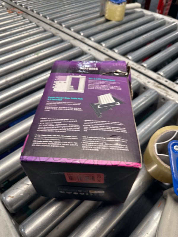 Photo 1 of Cooler Master MasterAccessory Vertical GPU Card Holder Kit V3 White, Premium Riser Cable PCI-E 4.0 x16-165mm