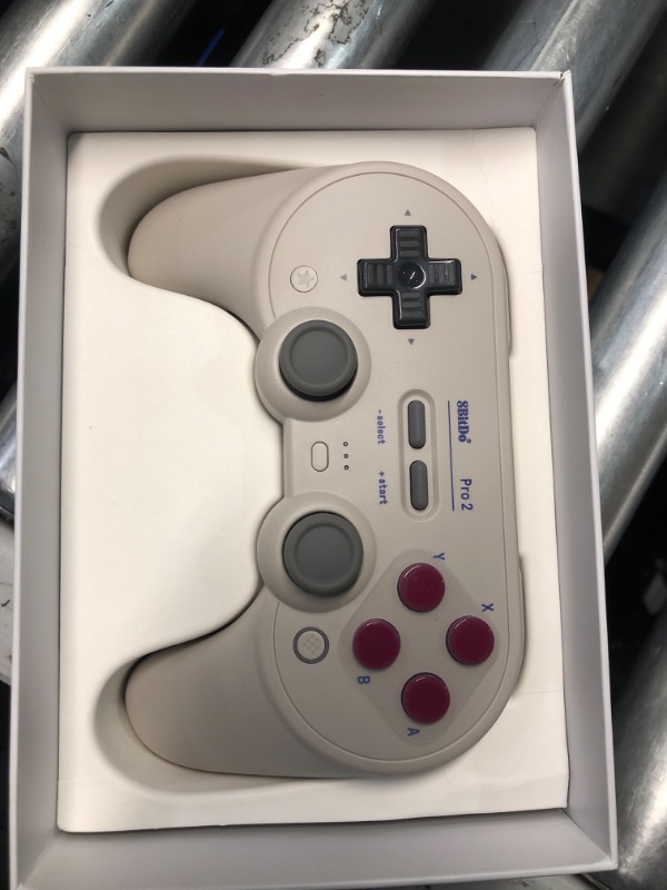 Photo 1 of 8Bitdo Pro 2 Bluetooth Controller for Switch, Hall Effect Joystick Update, Wireless Gaming Controller for Switch, PC, Android