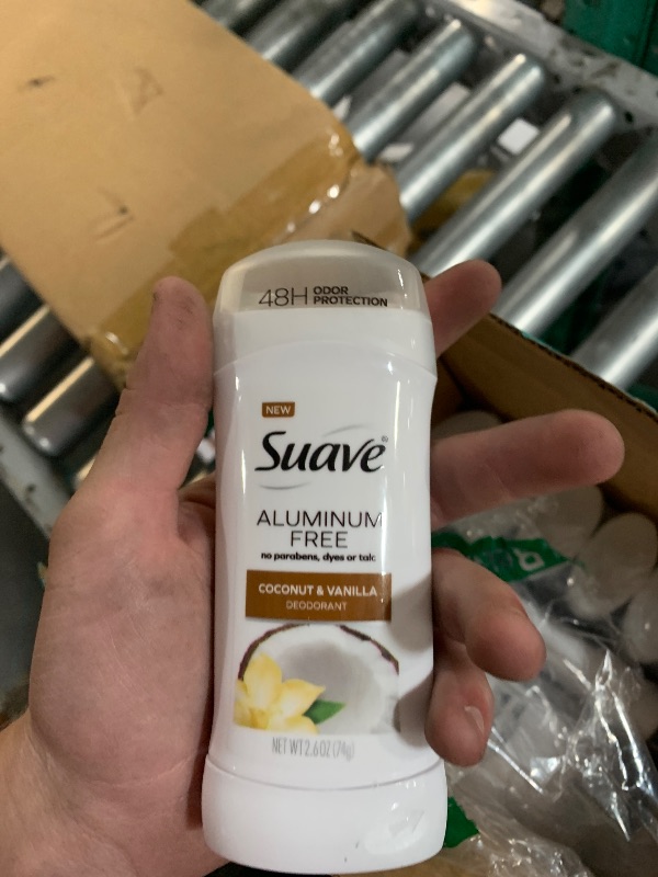 Photo 1 of ***non refundable****Suave Aluminum Free Deodorant for Women, Coconut & Vanilla, 48-Hour Odor Protection, Free of Talc, Parabens & Dyes 2.6 oz