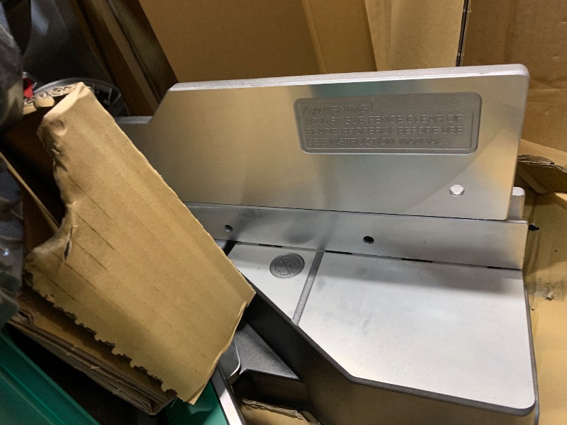 Photo 1 of (Damaged)(sold for parts/repair)  HPT 12-Inch Dual Bevel Sliding Miter Saw, 4000 RPM No-Load Speed, 45° Left and Right Bevel Range, Precision Miter Angles