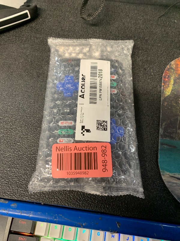 Photo 1 of (Pack of 2) Replacement-Remote-Control for Roku-TV, Compatible for TCL Roku/Hisense Roku/Onn Roku/Philips Roku Smart TVs(Not for Roku Stick and Box)