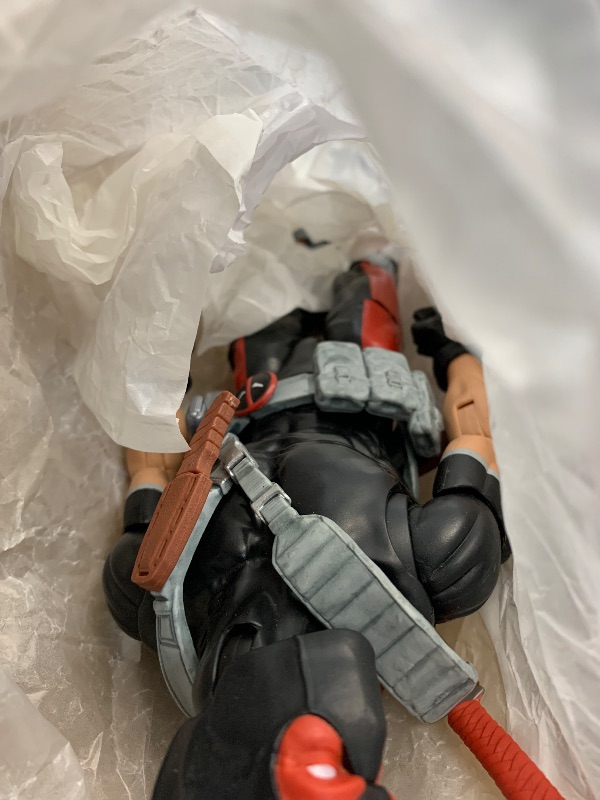 Photo 1 of ***STOCK PHOTO REFERENCE ONLY*** Marvel Legends Avengers 12 Inch Action Figure 60th Anniversary Giant Sized - ( DEADPOOL ) 