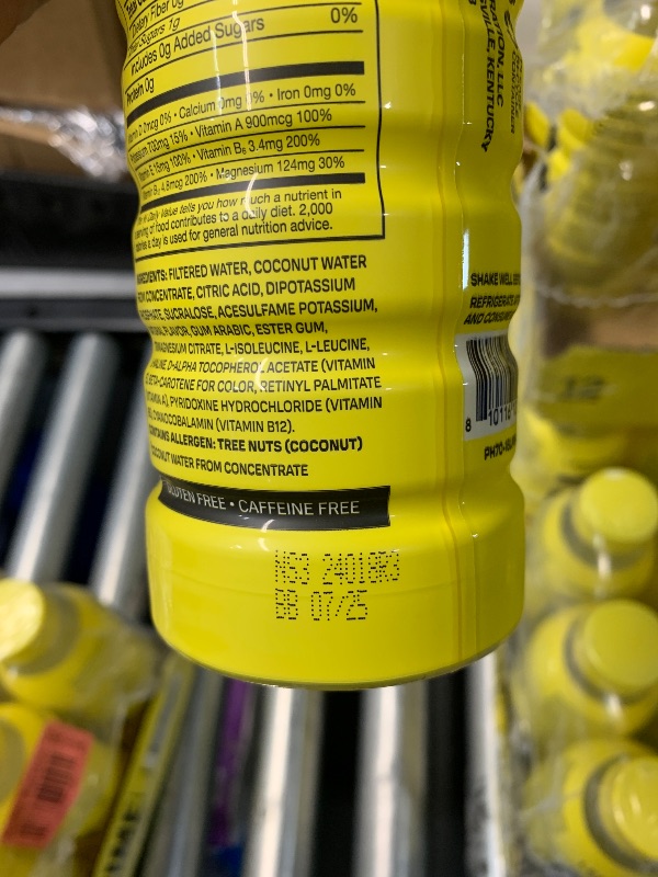 Photo 1 of ***(EXP: 7/25)NONREFUNDABLE***PRIME Hydration LEMONADE | Sports Drinks | Electrolyte Enhanced for Ultimate Hydration | 250mg BCAAs | B Vitamins | Antioxidants | 2g Of Sugar | 16.9 Fluid Ounce | 12 Pack