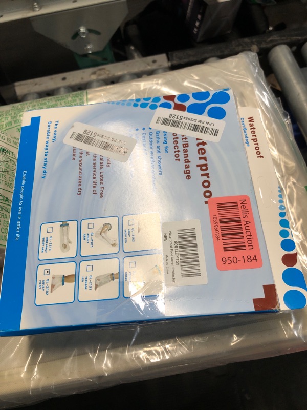 Photo 1 of (2 pack) Waterproof Foot Cast Wound Cover Protector for Shower Bath Watertight Cast Bag Covers for Broken Surgery Foot Wound and Burns - Reusable Upgrade