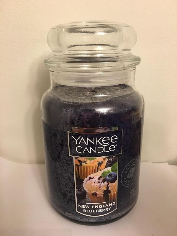 Photo 1 of ***IMAGE FOR REFERENCE- DISCONTINUED***
Yankee Candle Maine Blueberry Large Jar Candle, 22 oz