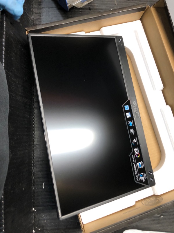 Photo 3 of ***FACTORY SEALED-OPENED TO INSPECT***ASUS ZenScreen 15.6” 1080P Portable Monitor (MB16ACV) - Full HD, IPS, Eye Care, Flicker Free, Blue Light Filter, Kickstand, USB-C Power Delivery, for Laptop, PC, Phone, Console