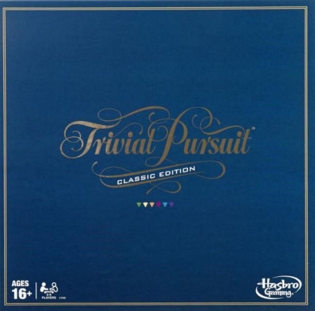 Photo 1 of ***FACTORY SEALED***Hasbro Games Trivial Pursuit Classic, English, Ages 16+
