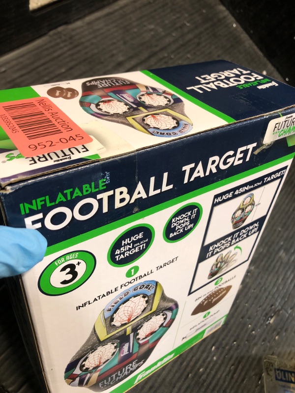 Photo 2 of ***FACTORY SEALED***Franklin Sports Inflatable 3-Hole Kids Football Target