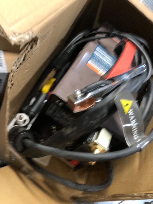 Photo 1 of 50 Amp Non-Touch Pilot Arc Inverter Plasma Cutter for Metal, Dual Voltage 110V/220V, 1/2 in. Clean Cut