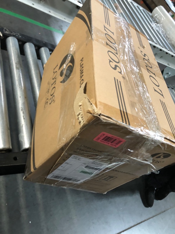 Photo 1 of 50 Amp Non-Touch Pilot Arc Inverter Plasma Cutter for Metal, Dual Voltage 110V/220V, 1/2 in. Clean Cut