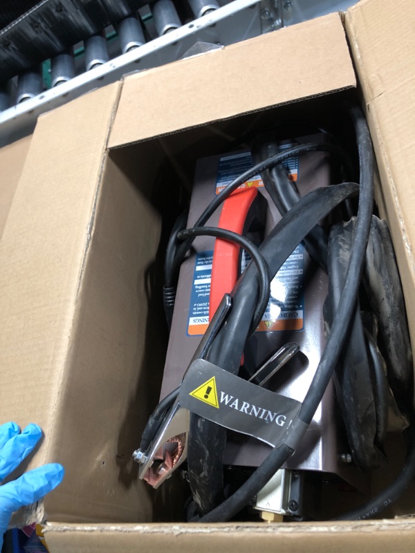 Photo 1 of 50 Amp Non-Touch Pilot Arc Inverter Plasma Cutter for Metal, Dual Voltage 110V/220V, 1/2 in. Clean Cut