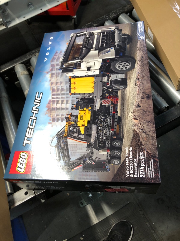 Photo 4 of ***FACTORY SEALED***LEGO Technic Volvo FMX Truck & EC230 Electric Excavator Building Toy, Volvo Truck Toy with 2 Model Vehicles, Great Gift for Boys and Girls Ages 10 and Up Who Love Heavy Duty Construction Models, 42175