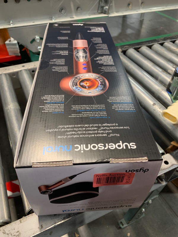 Photo 6 of ***SEALED- OPENED TO INSPECT AND MATCH SN***
Dyson Special edition Supersonic Nural™ hair dryer in Strawberry bronze and blush pink designed Presentation