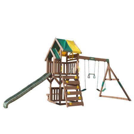 Photo 1 of *** PART ONLY__ SEE PHOTOS******NONREFUNABLE***BOX 2 OF 2****** FACTORY SEAL***KidKraft Arbor Crest Deluxe Swing Set Wooden and Plastic Accessories Component Box 2 of 2