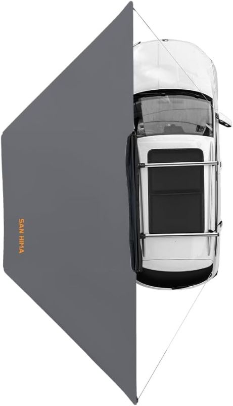 Photo 1 of ***STOCK PHOTO FOR REFERENCE ONLY - SEE COMMENTS***
Sanhima Awning Free Standing Built-in LED Light, 84 ft² Shelter Car Side Awning Waterproof UV50+ Wind Resistant, Driver Passenger Side, 180 Degree Vehicle Awning for SUV Van Truck