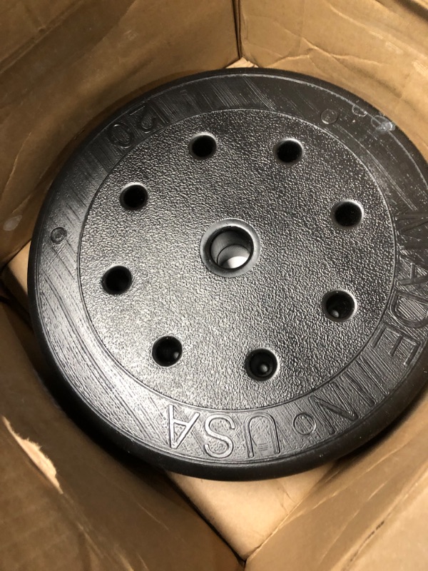 Photo 1 of *** PART ONLY__ SEE PHOTOS******NONREFUNABLE*** BOX 2 OF 3 CAP Barbell Dumbbell Set with Rack | Multiple Options in 150lbs and 210lbs