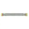 Photo 1 of *** FACTORY SEAL*** PACK 3 OF 3/4 in. FIP x 3/4 in. FIP x 18 in. Stainless Steel Water Heater Supply Line