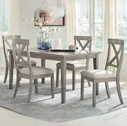 Photo 1 of *** PART ONLY__ SEE PHOTOS*** ***NONREFUNABLE*** *** STOCK PHOTO FOR REFERTENCE ONLY***BOX 1 OF 3dining table set N717P171312A