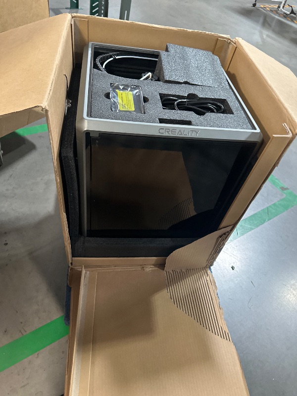 Photo 8 of  *FACTORY SEALED/OPENED FOR INSPECTION**reality K1 Max 3D Printer with 4.3 Inch Color Touch Screen, 600mm Printing Speed, Dual Fans, and Dual Hands-Free Auto Leveling