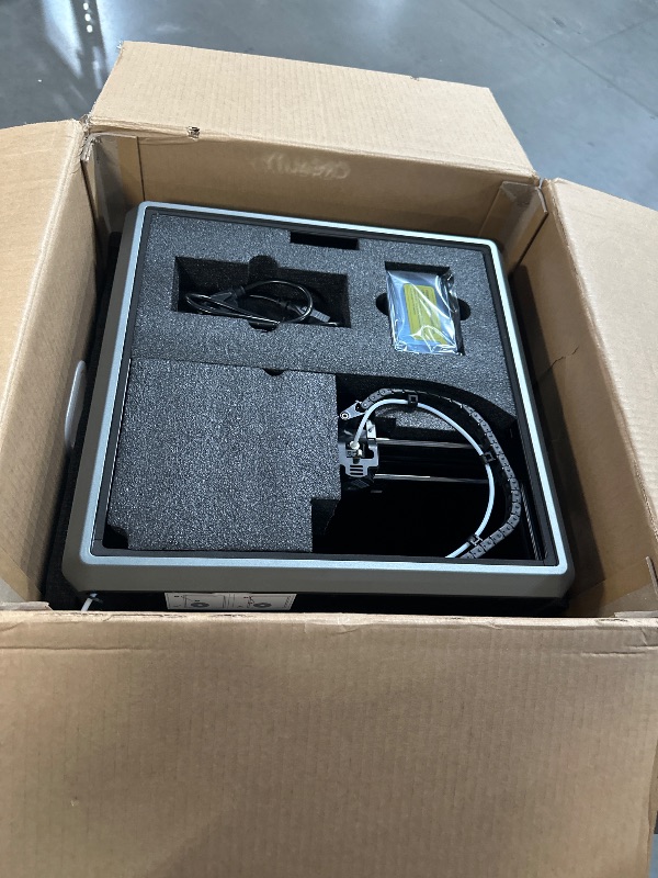 Photo 7 of  *FACTORY SEALED/OPENED FOR INSPECTION**reality K1 Max 3D Printer with 4.3 Inch Color Touch Screen, 600mm Printing Speed, Dual Fans, and Dual Hands-Free Auto Leveling